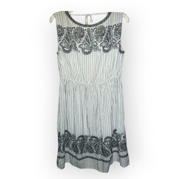 THE LOFT  B&W dress size M EUC - Picture 1 of 4